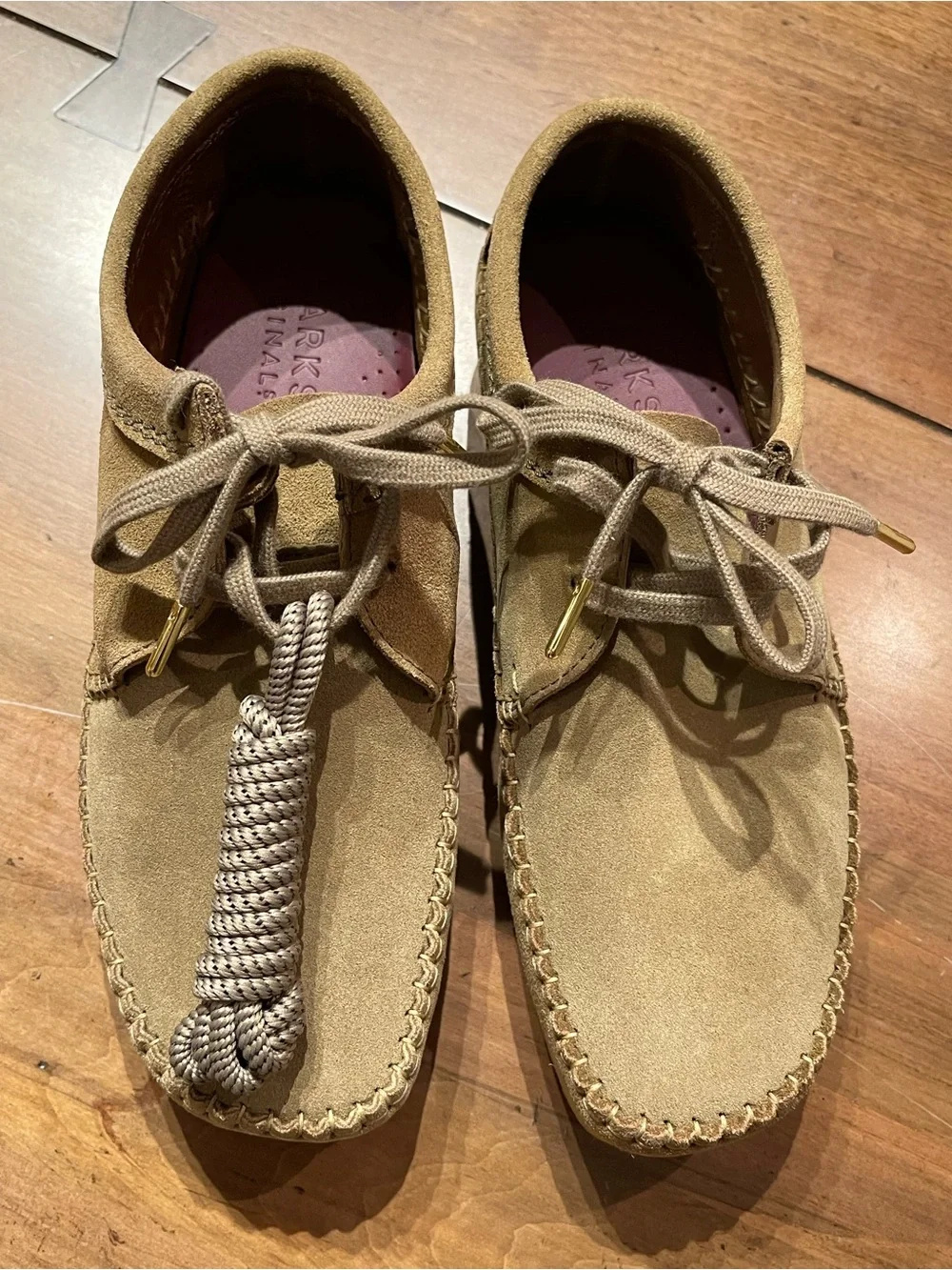 Clarks Men’s Suede Chukka Boots in Tan